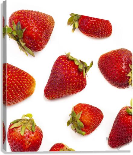 strawberries Canvas Print