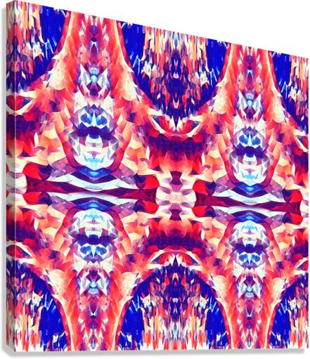 Abstract pattern effect Canvas Print