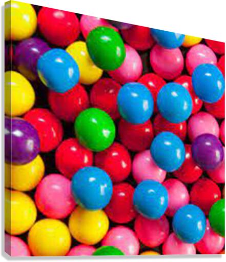 bubble gum Canvas Print