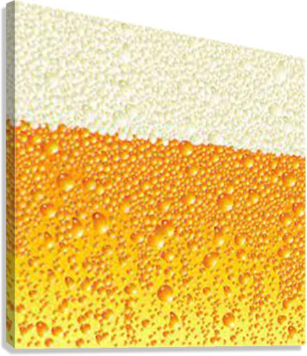 Bubble beer 2 Canvas Print