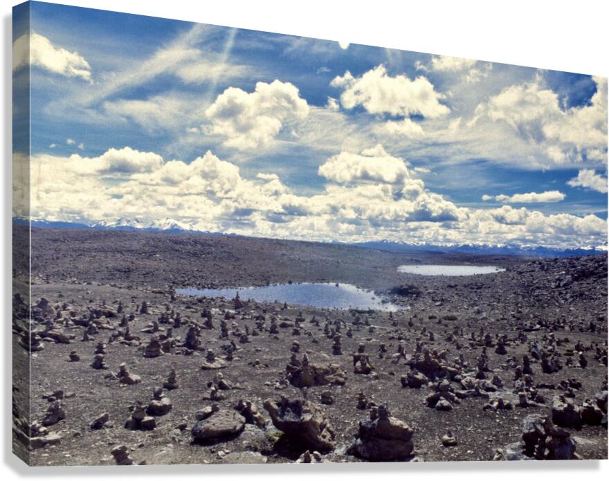 Apachetas Canvas Print