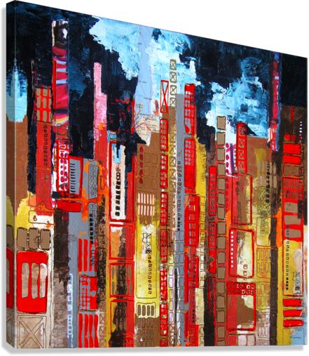 Skyline 7 Canvas Print