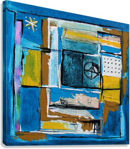 Network Canvas Print