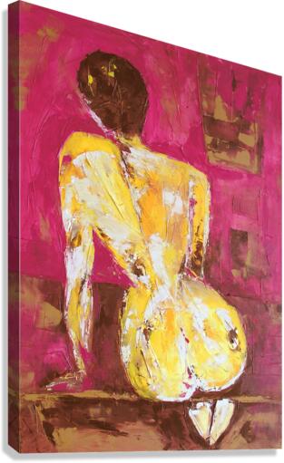 Back Canvas Print