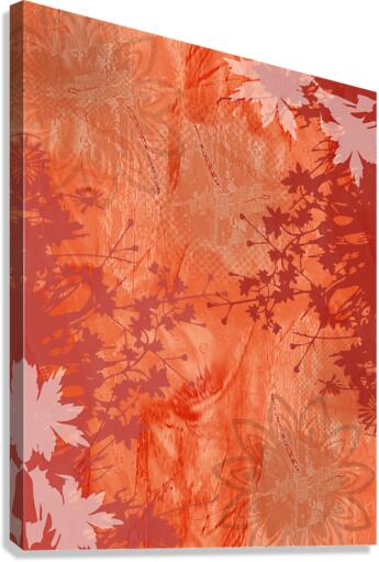 Orange Flower Canvas Print