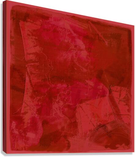 Mono Red Canvas Print