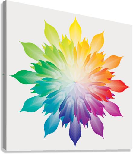 Rosace 4 Canvas Print