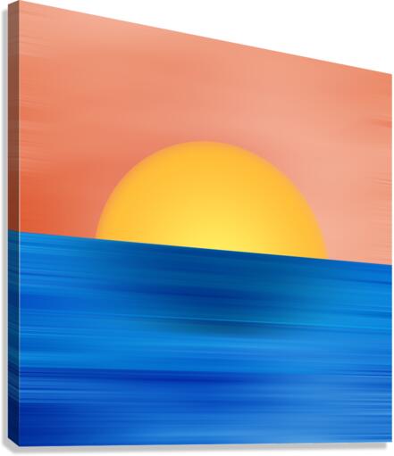 Digital Landscape 3 Canvas Print