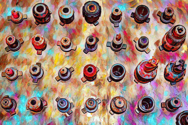 Colorful Tools Print