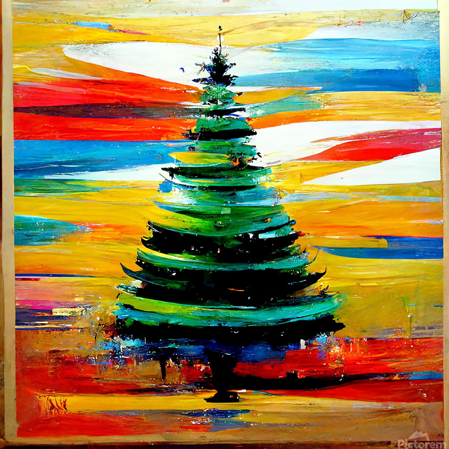 油彩画　Xmas tree maxresdefault.jpg
