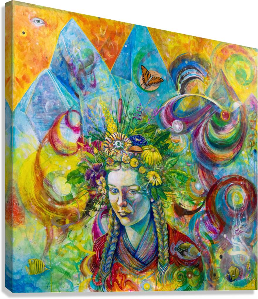 the HEALER Canvas Print
