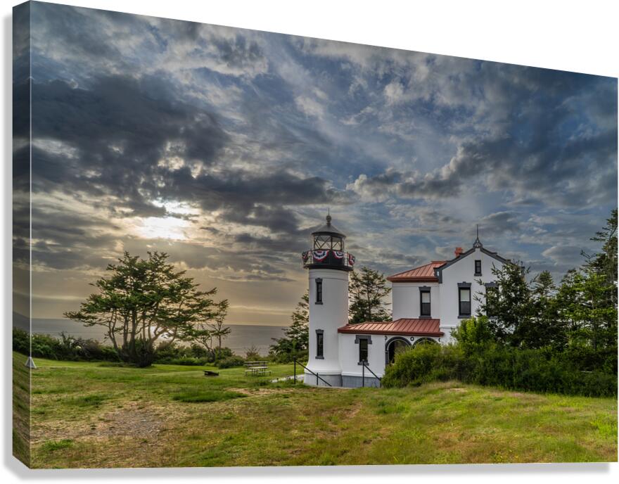  Admiralty Head Lighthouse Memorial Day 2024 Canvas Print