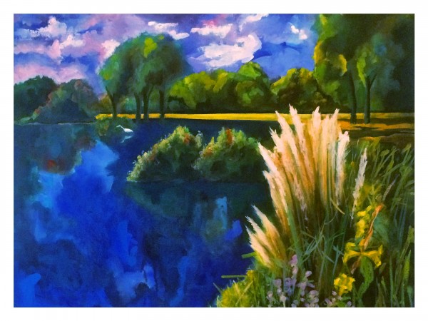 Cattails Print