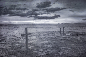 Silent Crosses: Fort Laramie Wyoming