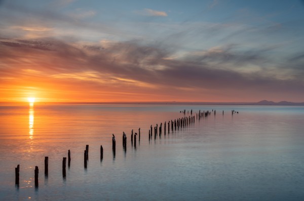 Sunset Pier by Grant Cookson