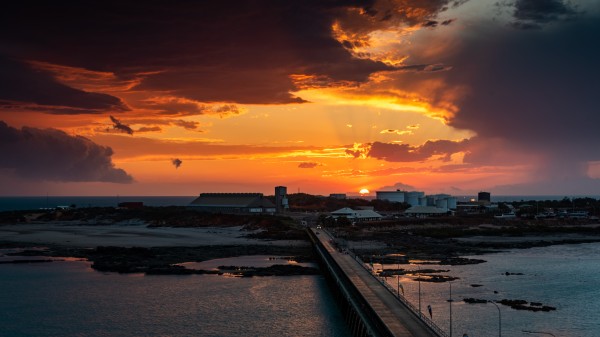 Broome WA storm on its way by Grant Cookson