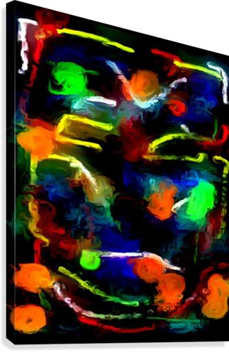 facer Canvas Print