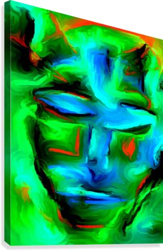 facerd Canvas Print