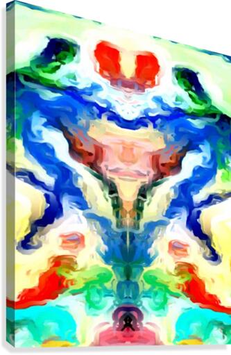 tecface Canvas Print