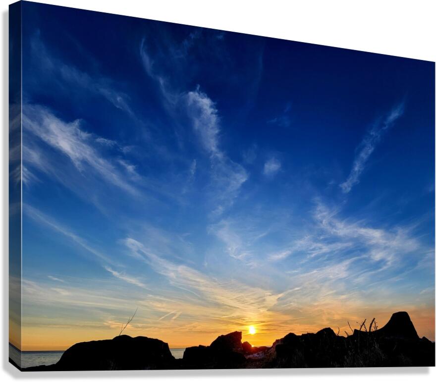 Lapis Lazusky Canvas Print