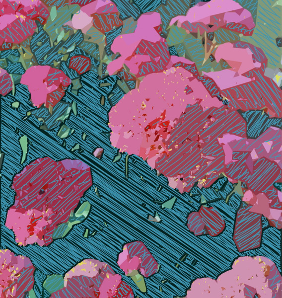 Flowers Deconstructed Print