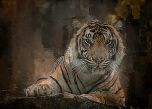 Siberian Tiger Portrait