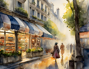 Street Shops in Paris