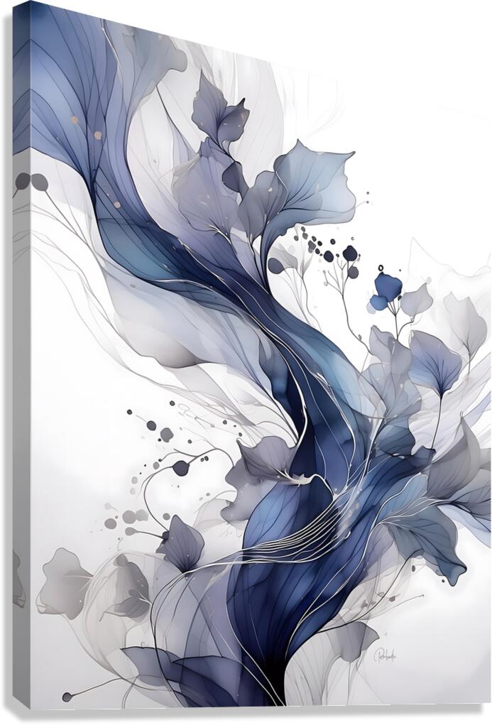 Contemporary Flows IV Canvas Print