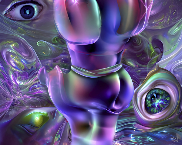 Hypnagogic Eye Wash Print