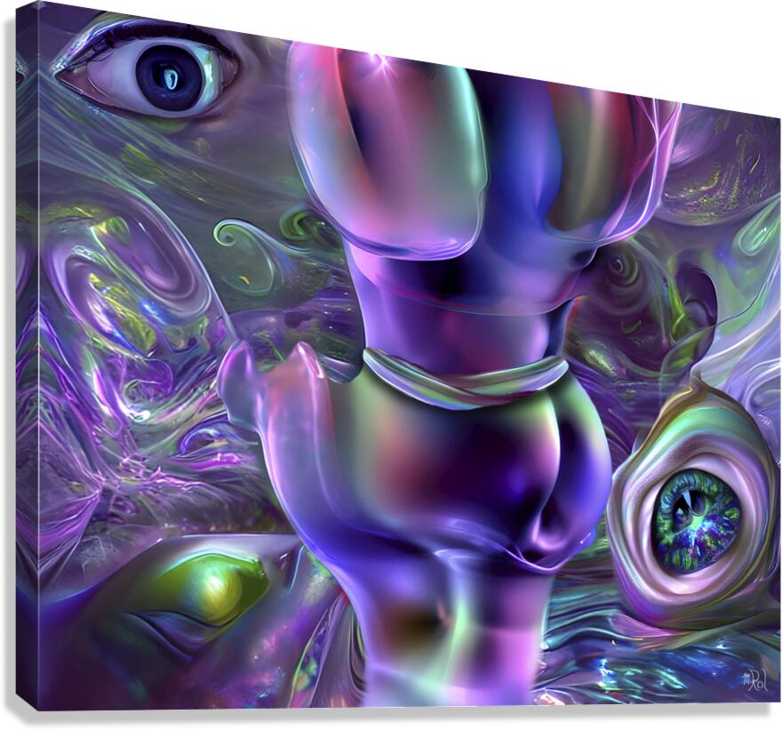 Hypnagogic Eye Wash Canvas Print
