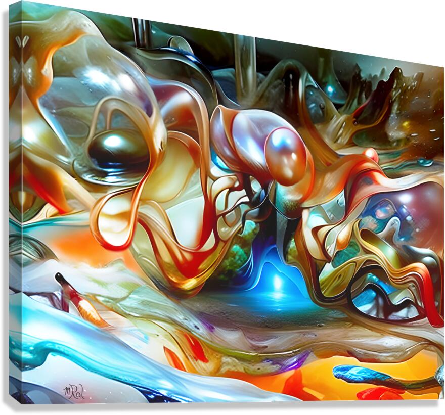 Finding the Source Canvas Print