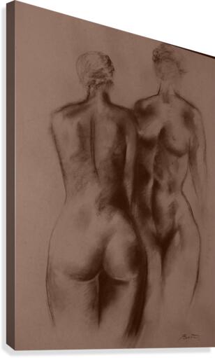 lovers Canvas Print