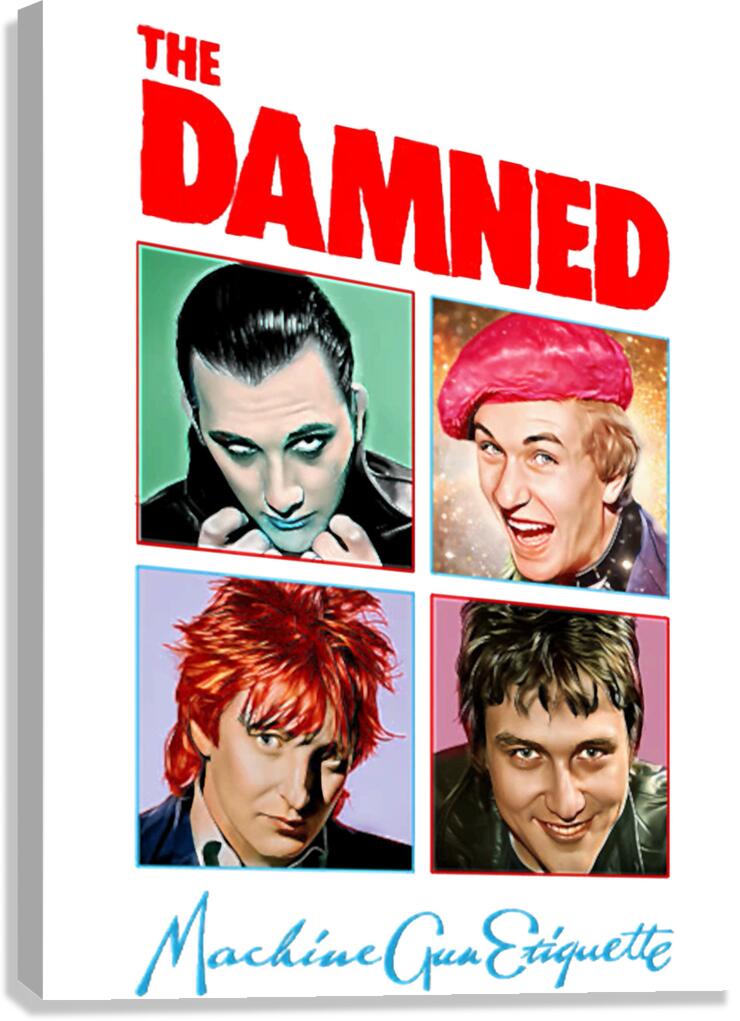 The Damned 21 Canvas Print