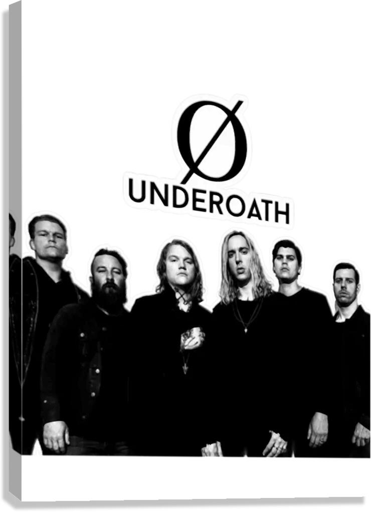 Underoath 3 Canvas Print