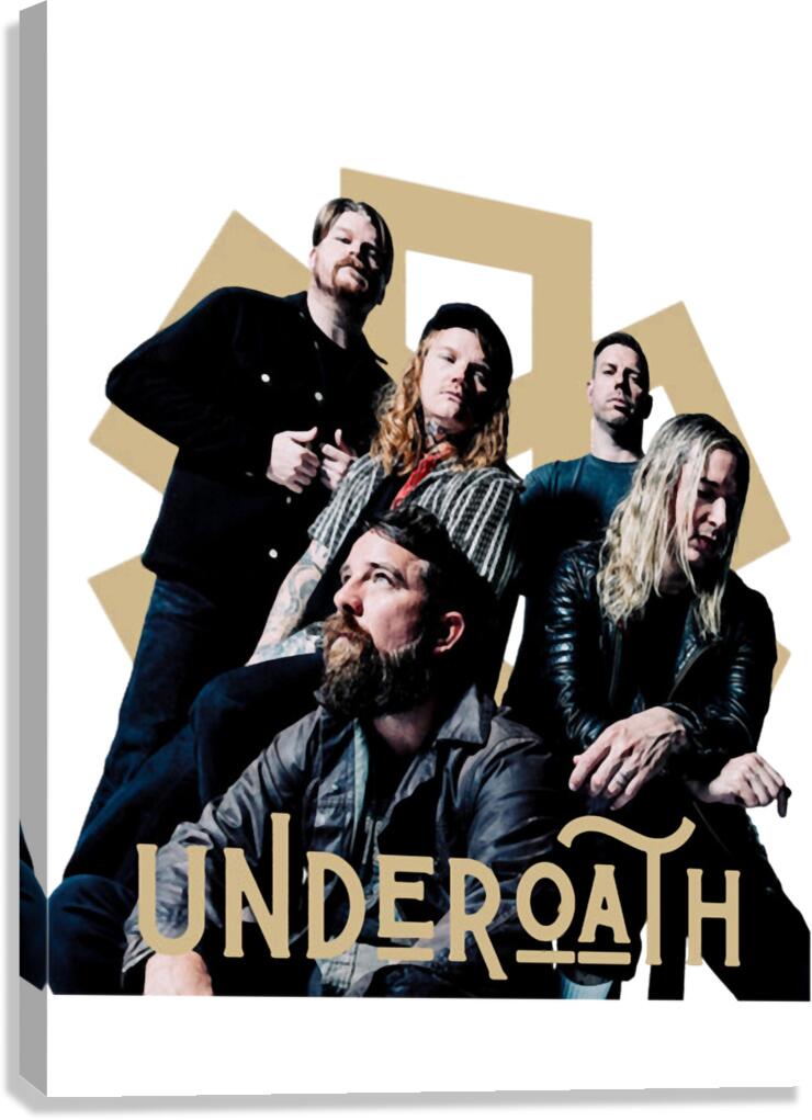 Underoath 4 Canvas Print