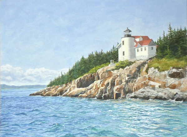 Bass Harbor Light by Anne Haynes