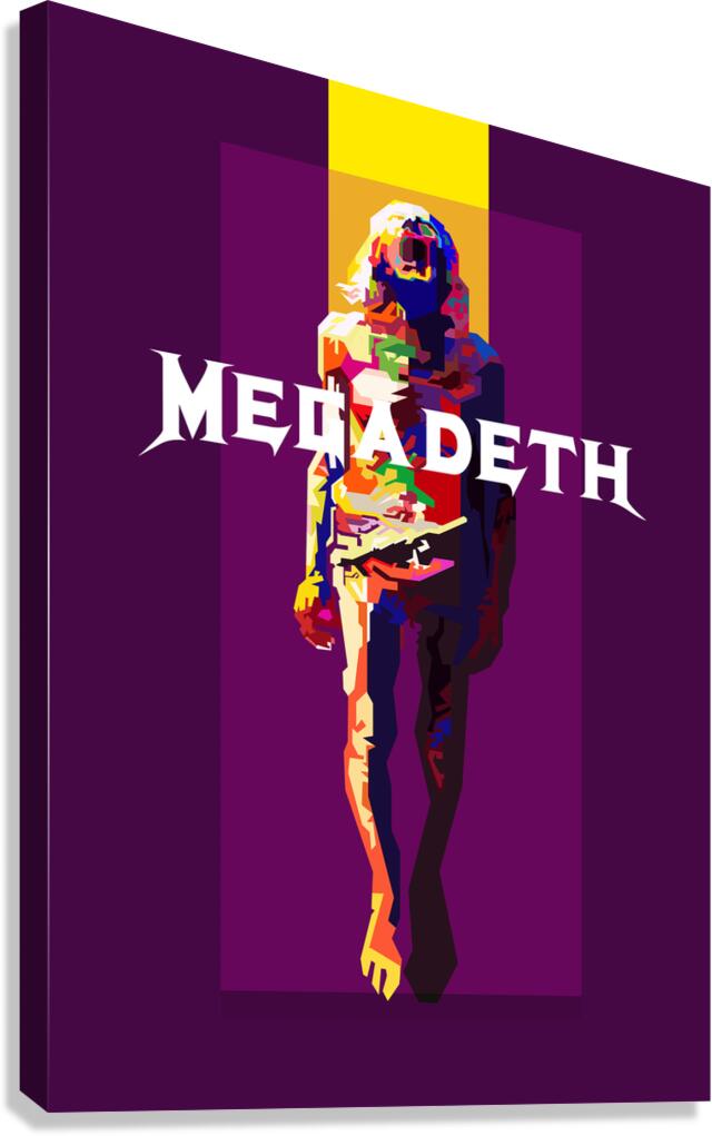Man In Prisoner -  Megadeth Canvas Print