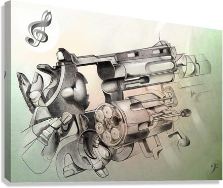 pistolablmaggio2020copia Canvas Print