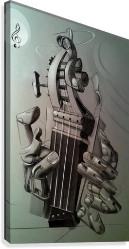 quadroluglio20202tastieracopia Canvas Print