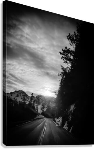 Mountain Road Canvas Print