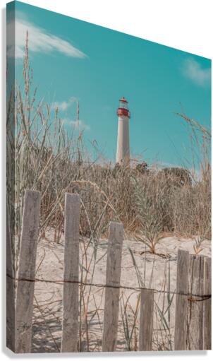 Summer Lighthouse  Canvas Print