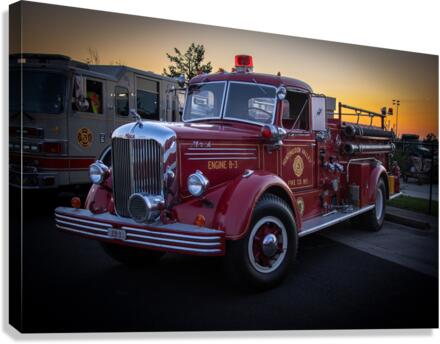 Engine 8-3 Canvas Print