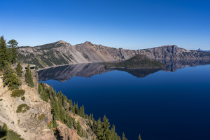 Crater Lake and Wizard Island