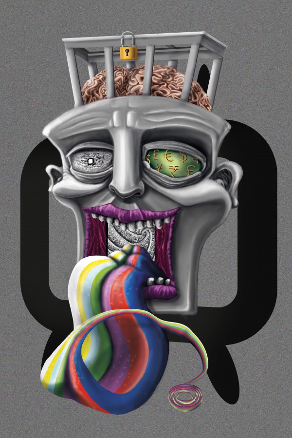 Tele Vision Print