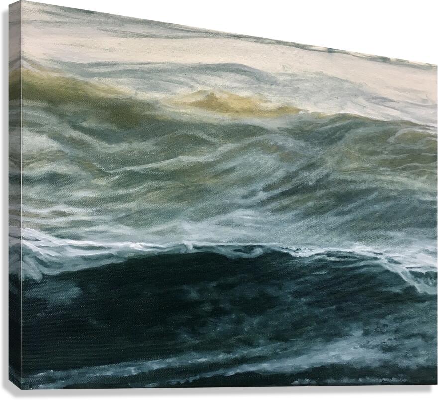 WADING Canvas Print