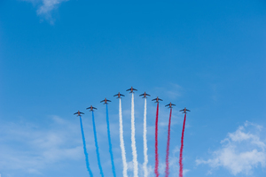 French air patrol   French National Day