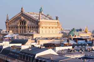 Opera Garnier and Paris roofs