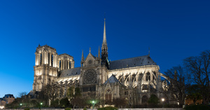 Notre-Dame de Paris at night