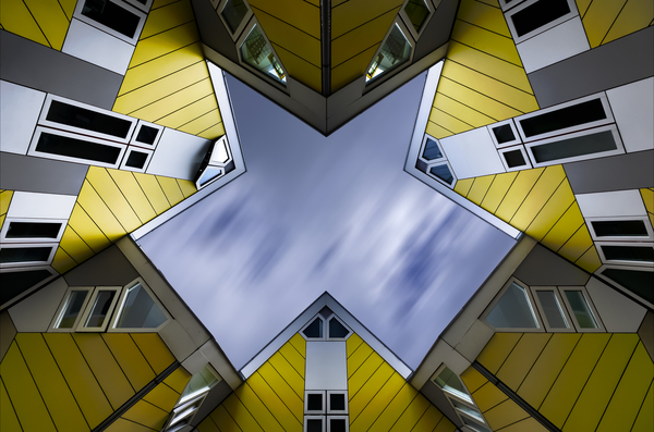 Rotterdam   Cube houses Print