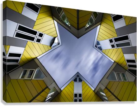 Rotterdam   Cube houses Canvas Print